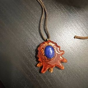 Lapis lazuli third eye pinecone